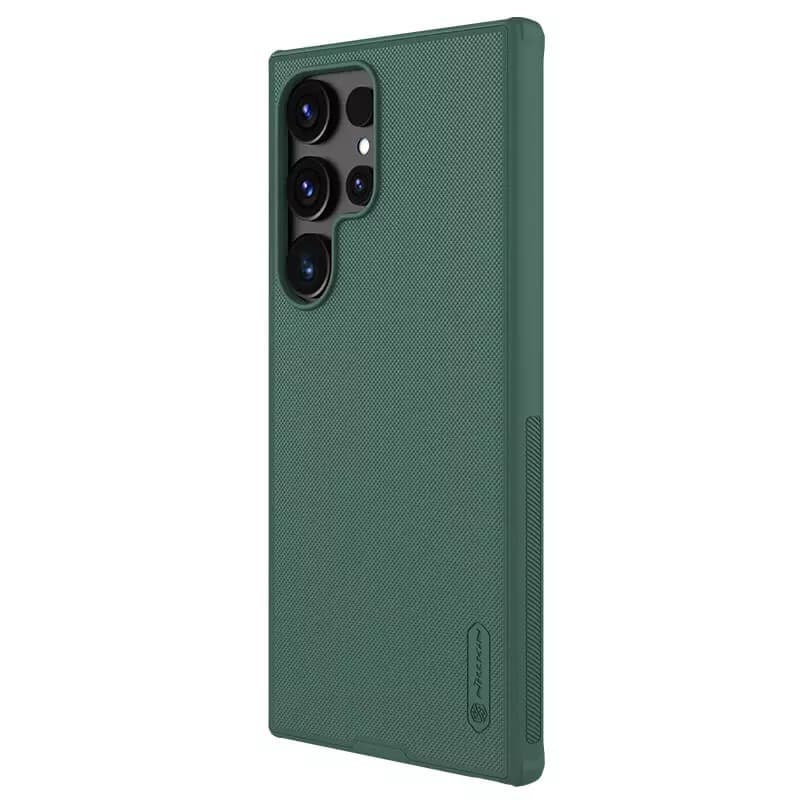 Husa protectie Samsung Galaxy S24 Ultra, Nillkin Frosted Series, PVC, Green — 2