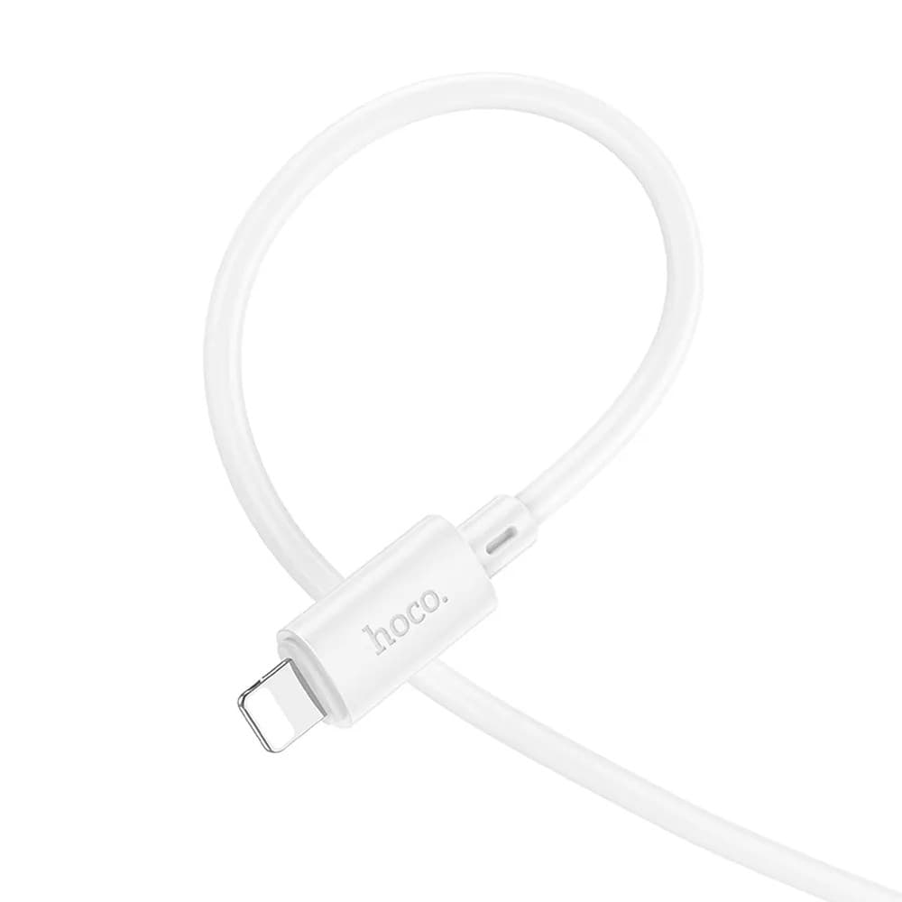 Cablu de date si incarcare Hoco X88, Type-C (USB-C) to Lightning, PD20W/2.4A, 1 metru, alb — 2