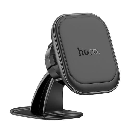 Suport auto magnetic Hoco H30, rotire la 360 de grade, prindere adeziva, negru — 2