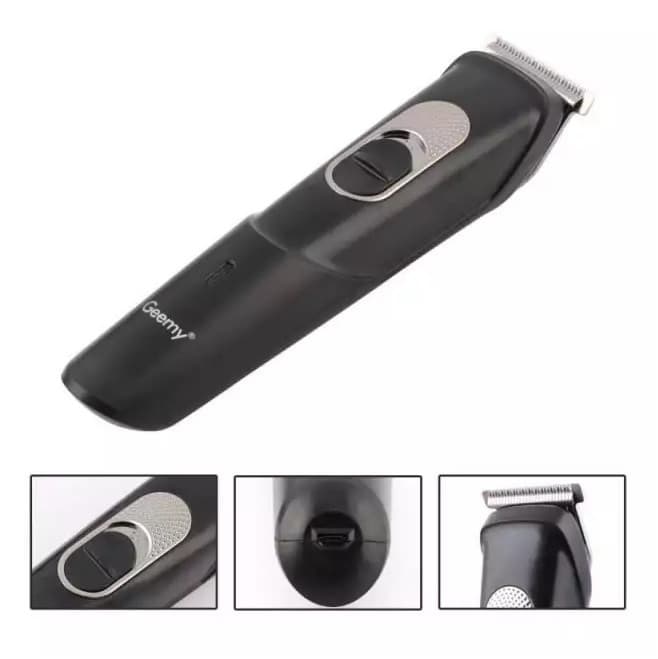 Aparat de tuns GEEMY GM-6583, acumulator, incarcare MicroUSB, negru — 3