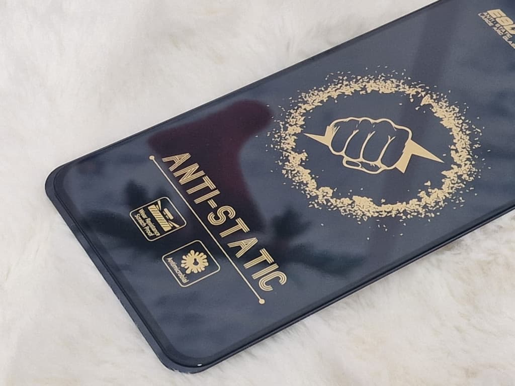 Folie sticla Xiaomi Redmi 12, BYRY Antistatic ESD, margini negre — 4
