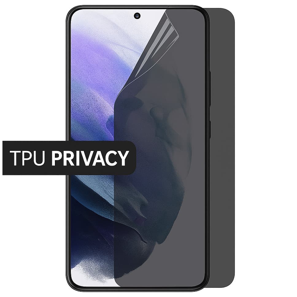 Folie Privacy TPU Samsung Galaxy S25, Hydrogel, anti-spion, mata, ultra subtire, regenerabila