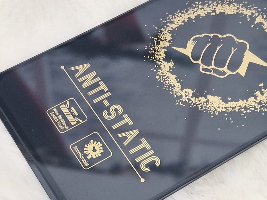 Folie de sticla Samsung Galaxy A17, BYRY Antistatic ESD, margini negre — 5