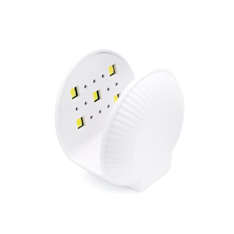 Mini lampa UV Aorlis AO-78040, 5 LED-uri, 6W, actionare pe unghie, roz — 4