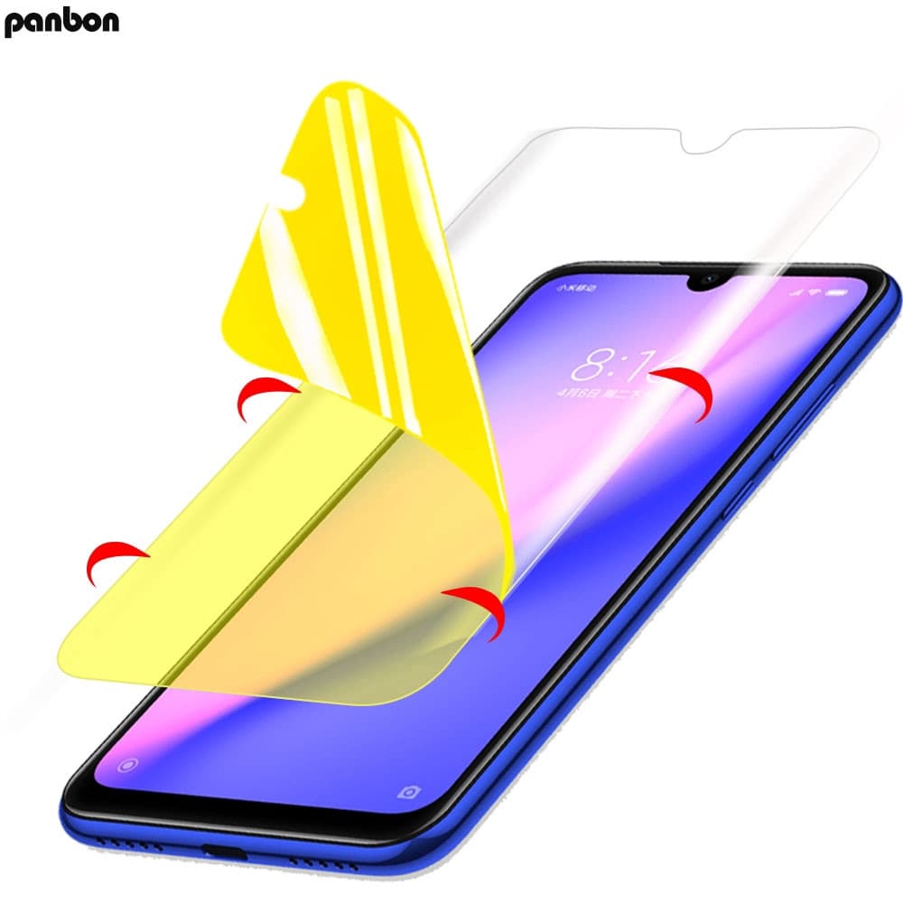 Folie protectie Samsung Galaxy A8 Plus 2018, Hydrogel (TPU flexibil), acoperire inclusiv margini curbate — 3
