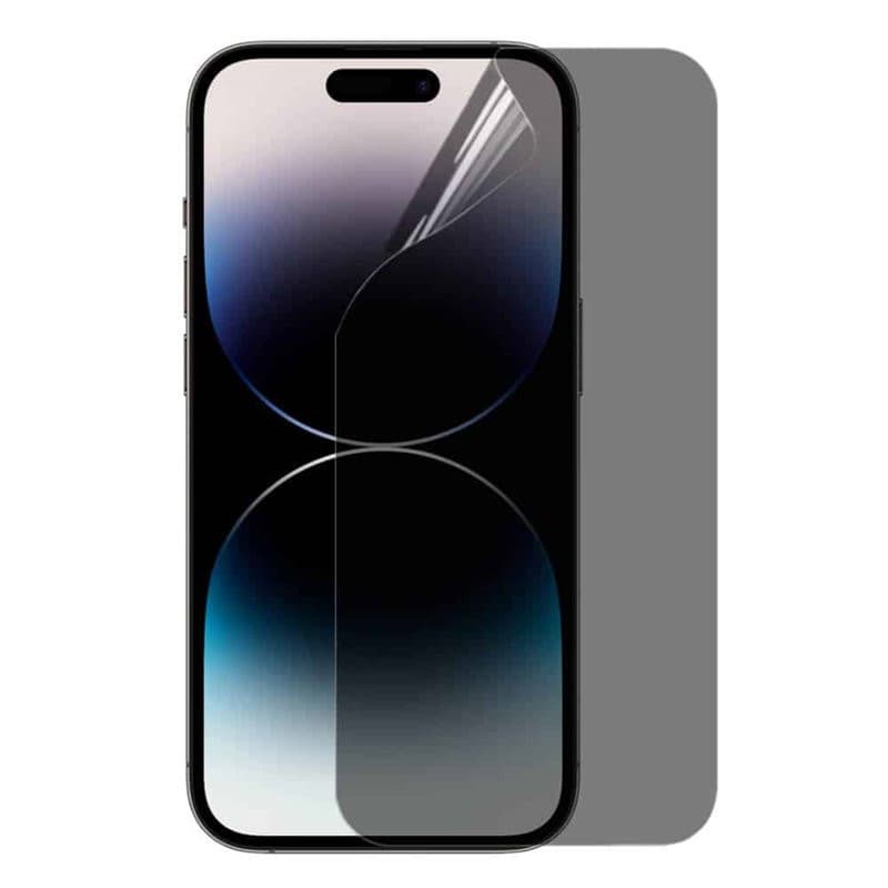 Folie Privacy TPU iPhone 16 Pro, Hydrogel, anti-spion, mata, ultra subtire, regenerabila — 2
