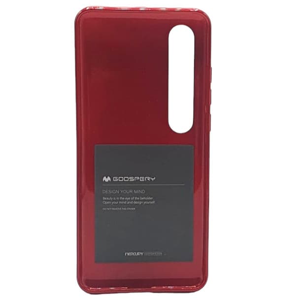 Husa de protectie Mercury Goospery pentru Xiaomi Mi 10/Mi 10 Pro, jelly case, rosie — 2