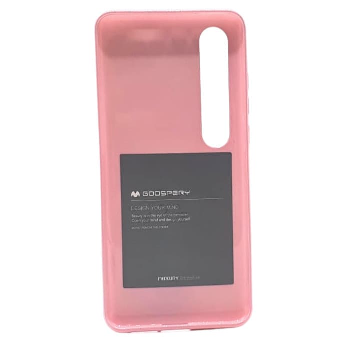 Husa de protectie Mercury Goospery pentru Xiaomi Mi 10/Mi 10 Pro, jelly case, roz pal — 2