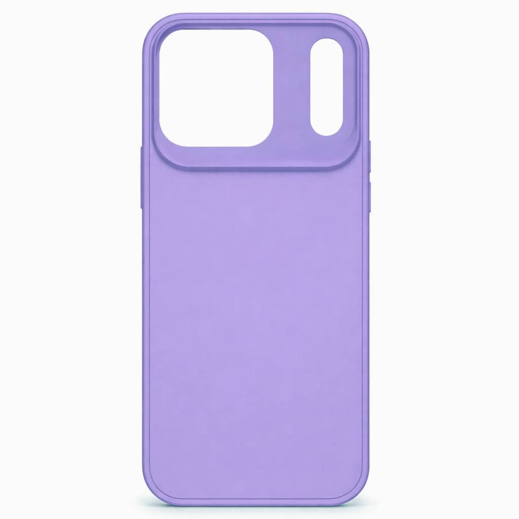 Husa protectie Apple iPhone 17 Pro Max, Matt TPU My Choice, silicon moale, mov