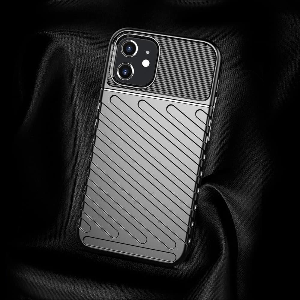 Husa Thunder Case pentru Apple iPhone 12 Pro Max, verde inchis — 8