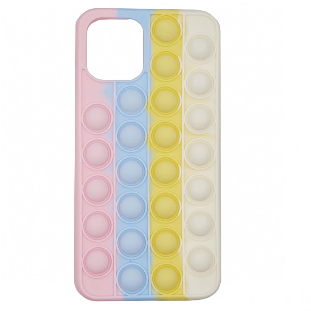 Husa antistres Pop It! pentru Apple iPhone 11 Pro Max, multicolor, model 4