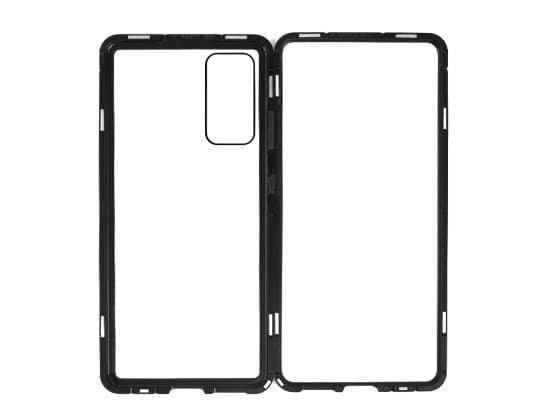 Husa de protectie Magnet Glass 360° pentru Samsung Galaxy S10e, sticla fata + spate, neagra — 2