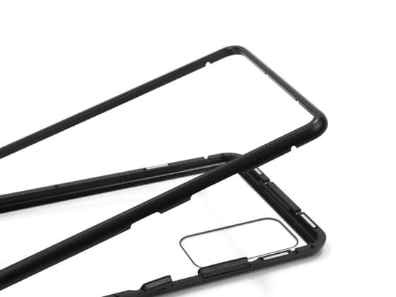 Husa de protectie Magnet Glass 360° pentru Samsung Galaxy S10e, sticla fata + spate, neagra — 4
