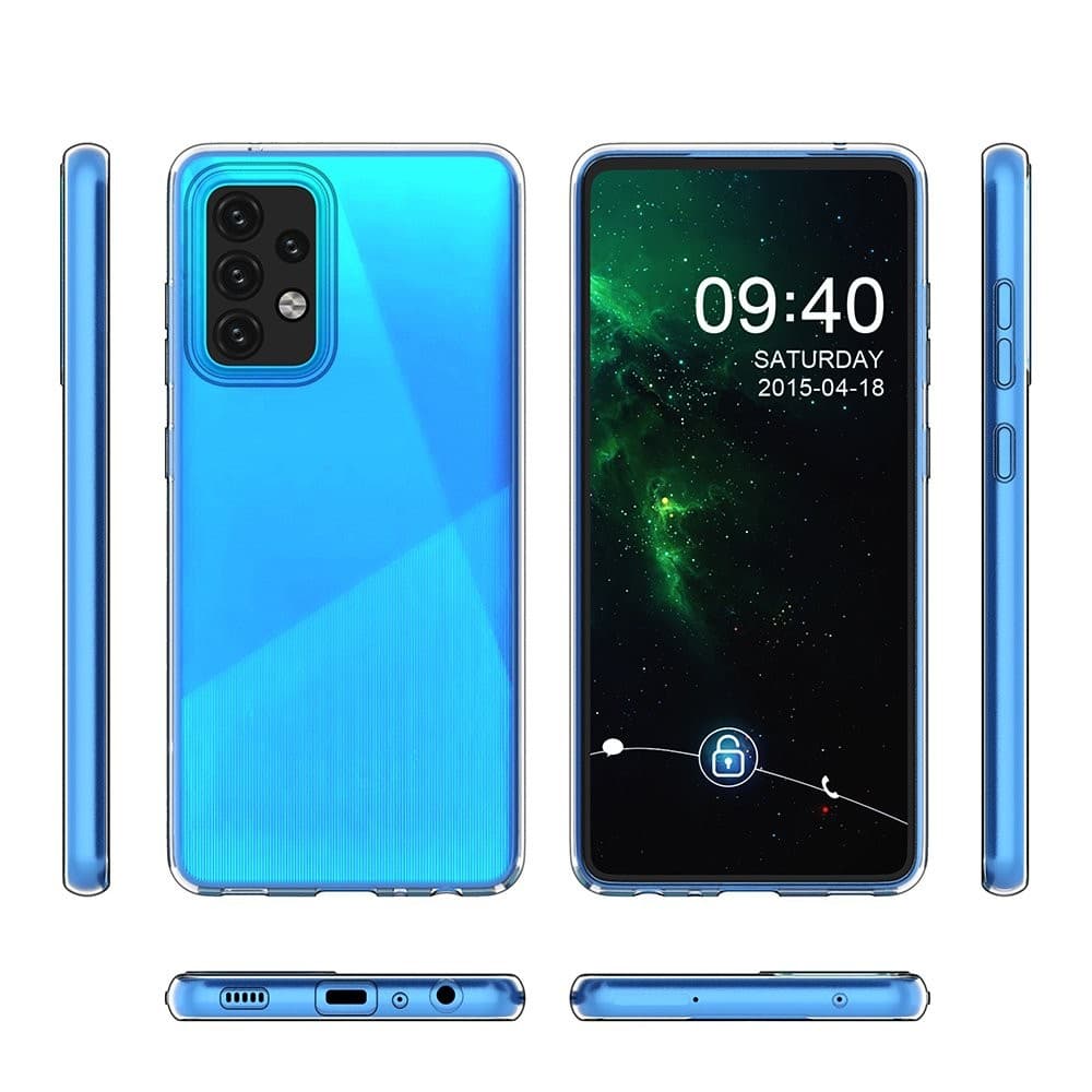 Husa Samsung Galaxy A54 5G, TPU transparent, grosime 2 mm — 5