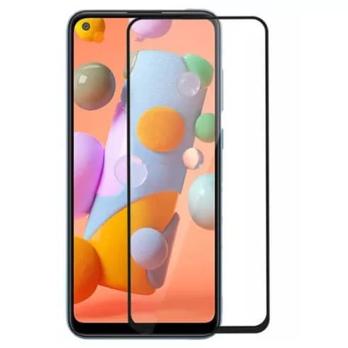 Folie de sticla Samsung Galaxy A11 / M11, Full Glue 111D, margini negre — 2