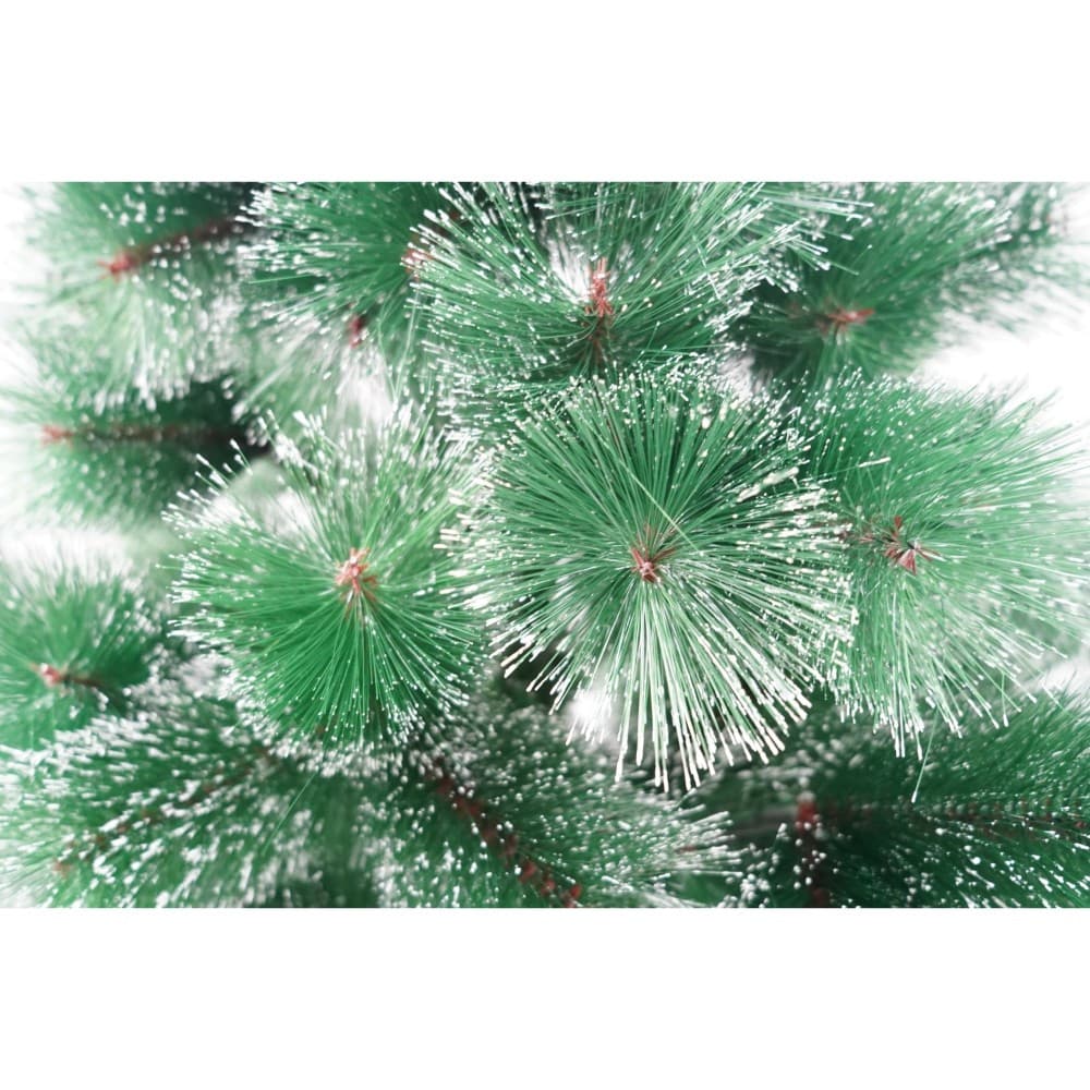 Brad artificial de Craciun tip pin nins, inaltime 90 cm, interior/exterior, suport inclus — 4
