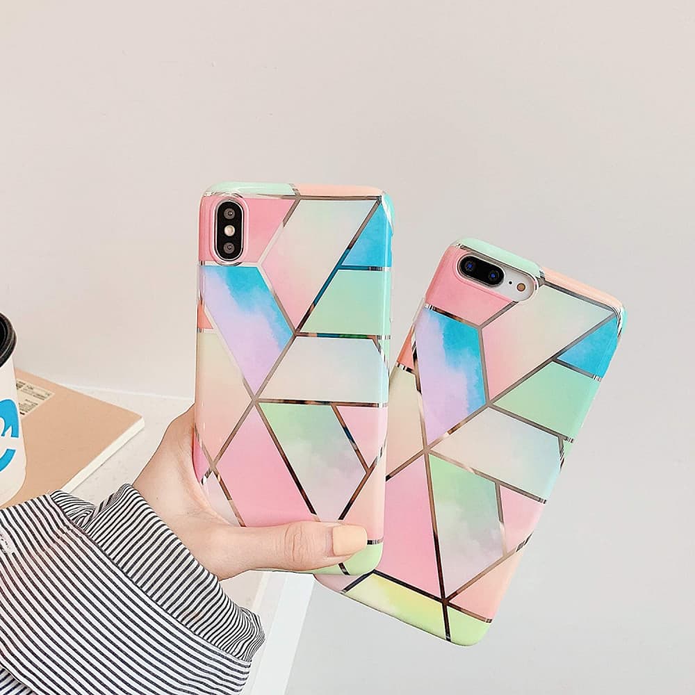 Husa protectie Geometric Marble pentru Apple iPhone 12 Pro, model 1 — 3