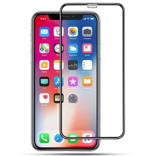 Folie sticla Apple iPhone 13 Pro Max, Full Glue 111D, margini negre — 2