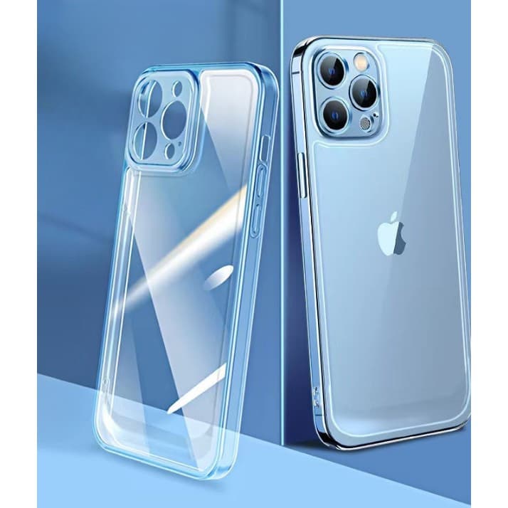 Husa de protecție Apple iPhone 14 Pro, protectie camere, TPU transparent, grosime 2 mm — 3