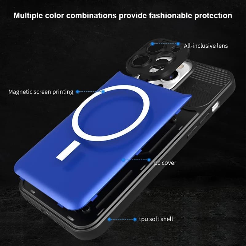 Husa Samsung Galaxy A14 4G/5G, Urban Series, prindere suport auto magnetic, antisoc, verde deschis — 5