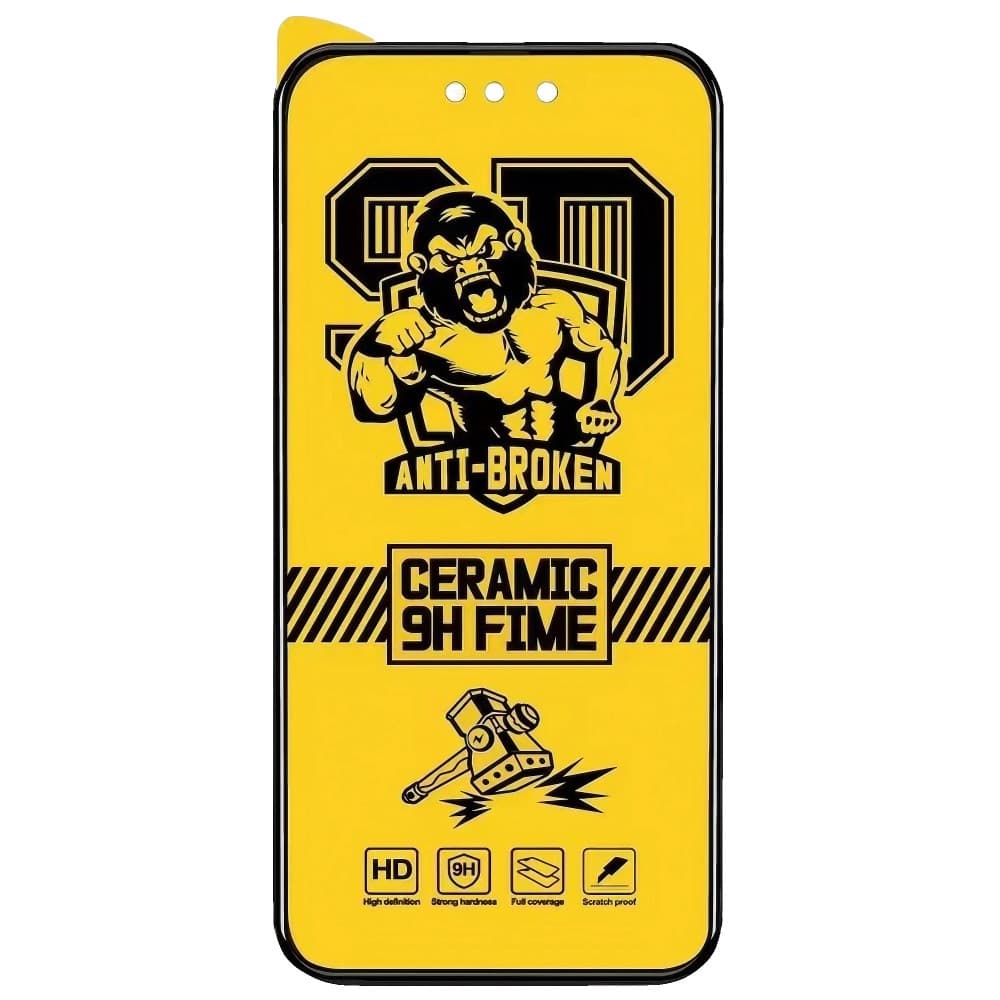 Folie de protectie Ceramic Film pentru Samsung Galaxy A13 4G/5G, margini negre — 2