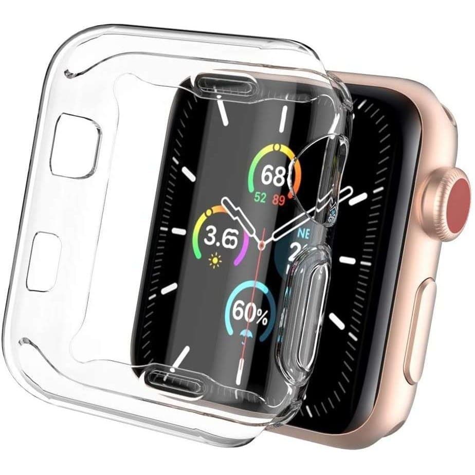 Husa Apple Watch Series 4/5 40 mm Full TPU 360°, transparenta — 2