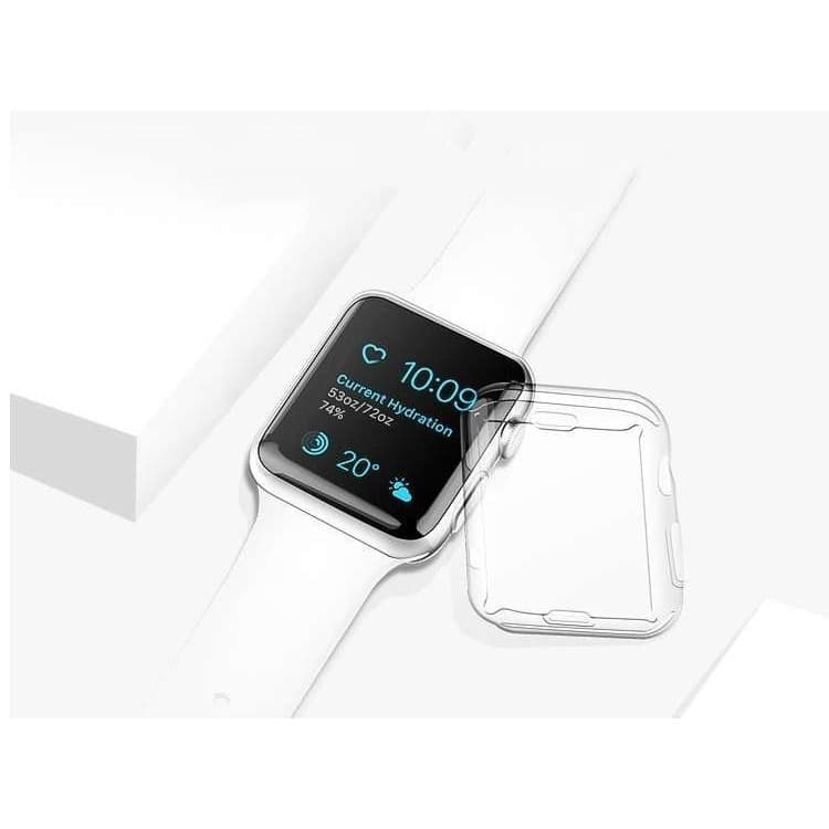 Husa Apple Watch Series 4/5 40 mm Full TPU 360°, transparenta — 3