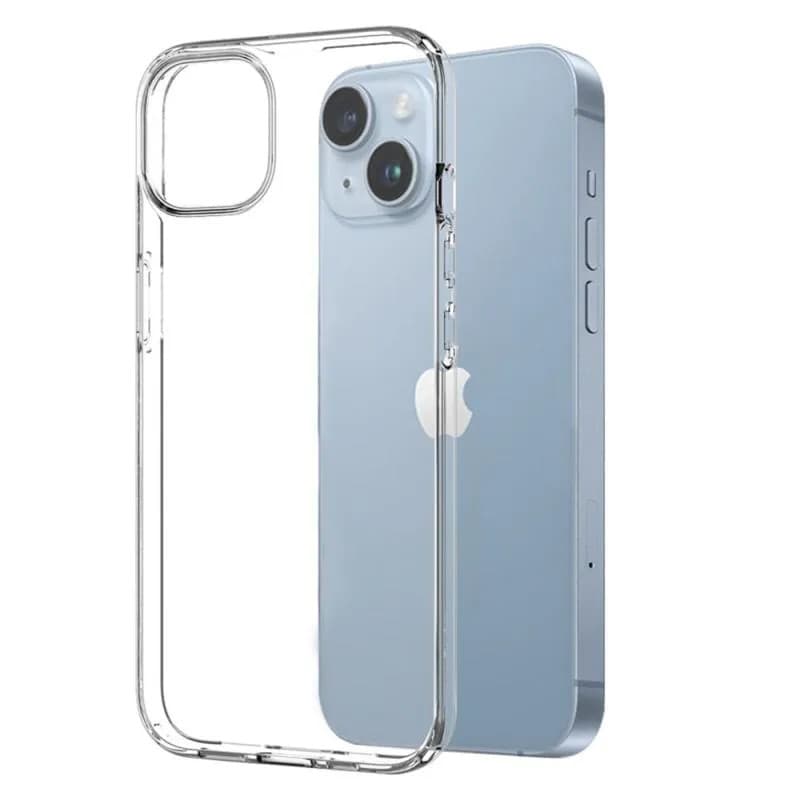 Set folie si husa Apple iPhone 7/8/SE2, sticla transparenta si TPU transparent 2 mm — 2