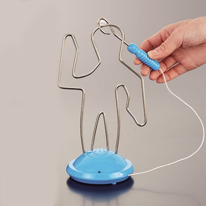 Joc de baut " Buzz Wire" , pentru Petreceri, Distractie, Pahare de Shot din Sticla Incluse, 4 Jucatori, Multicolor — 2