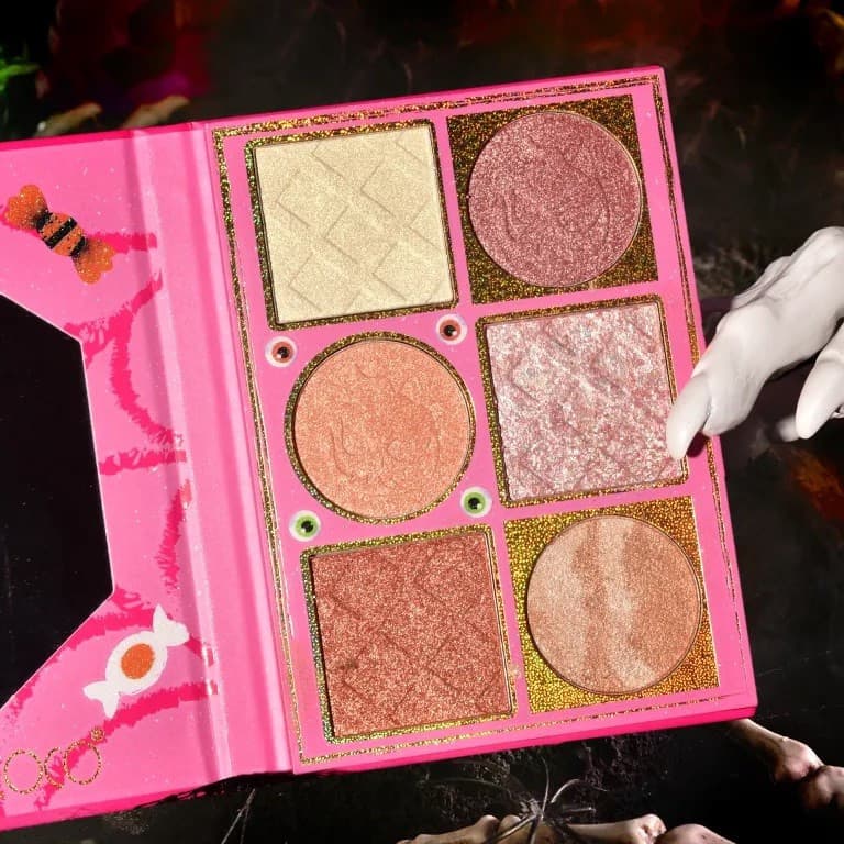 Paleta iluminatoare Kevin & Coco, 6 nuante, Halloween Edition, culori calde — 4