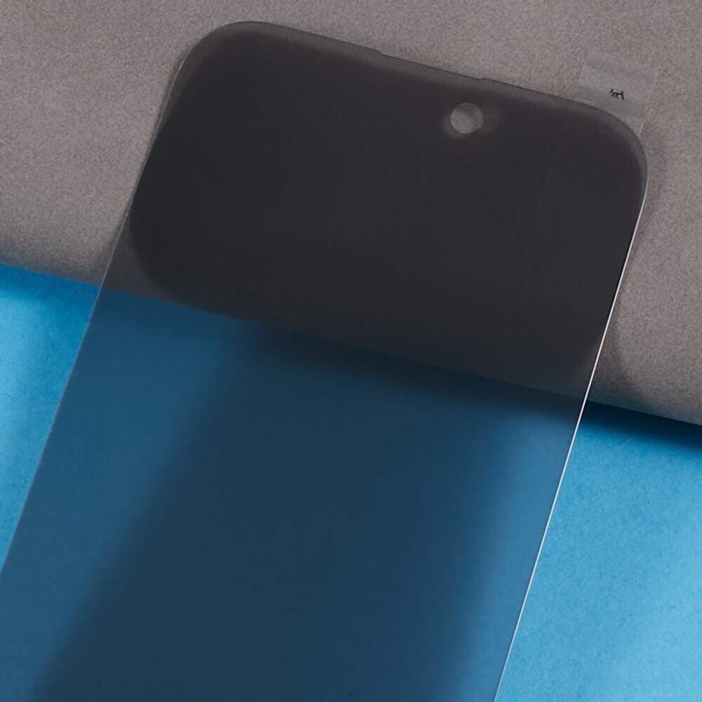 Folie de sticla Apple iPhone 16 Plus, Privacy Glass, margini usor curbate — 3