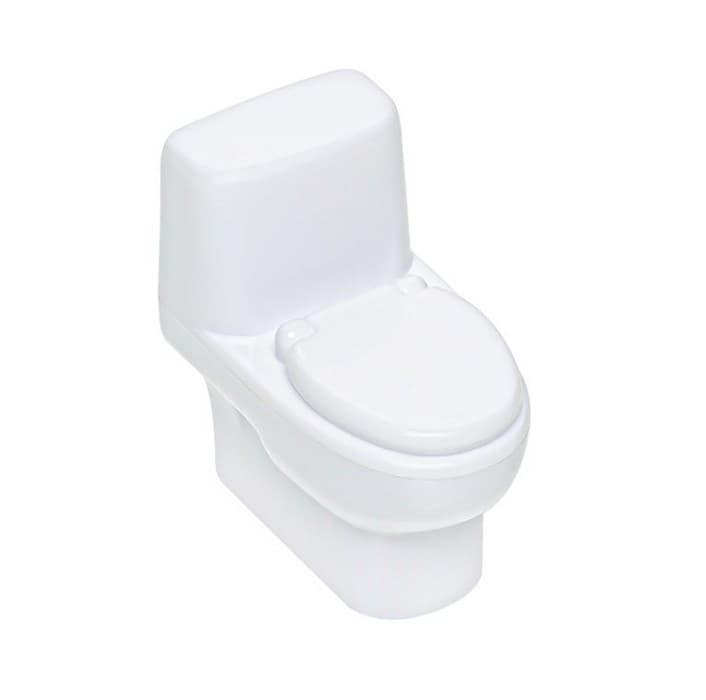 Ascutitoare, design vas de toaleta, capac mobil, 4.5 x 3 x 4.5 cm — 2