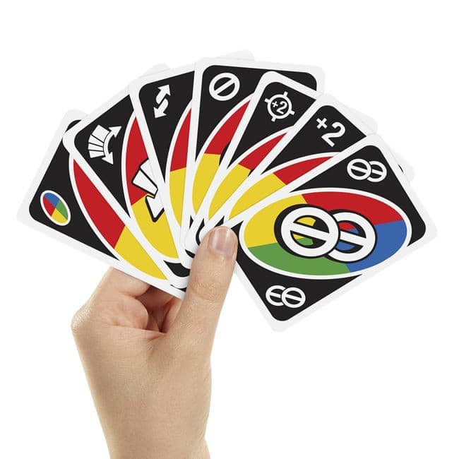 Joc de Societate UNO Carti All Wild - Mattel — 3