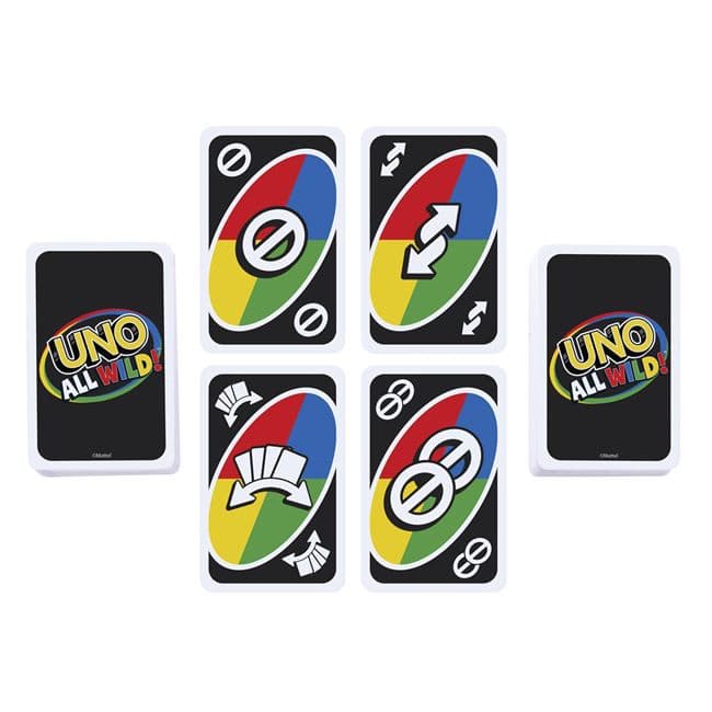 Joc de Societate UNO Carti All Wild - Mattel — 4