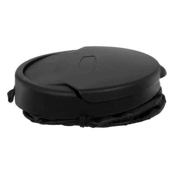 Mini cos de gunoi auto, tip Pop-Up, 16 x 19 cm, negru — 4