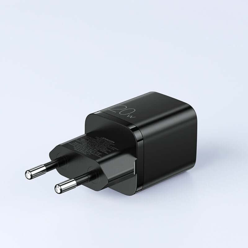 Incarcator casa Joyroom L-QP207, 20W, 1 x USB-C, 1 x USB-A, PD, QC 3.0, negru — 5