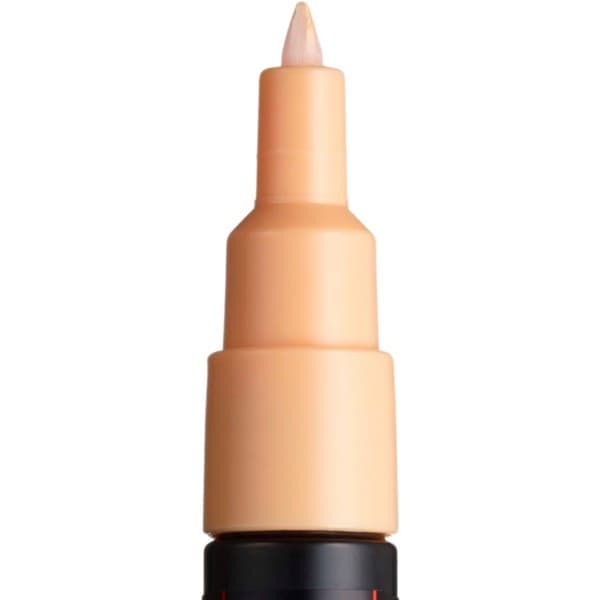Marker UNI Posca PC-1M, varf rotund, 0.7mm portocaliu caisa — 2