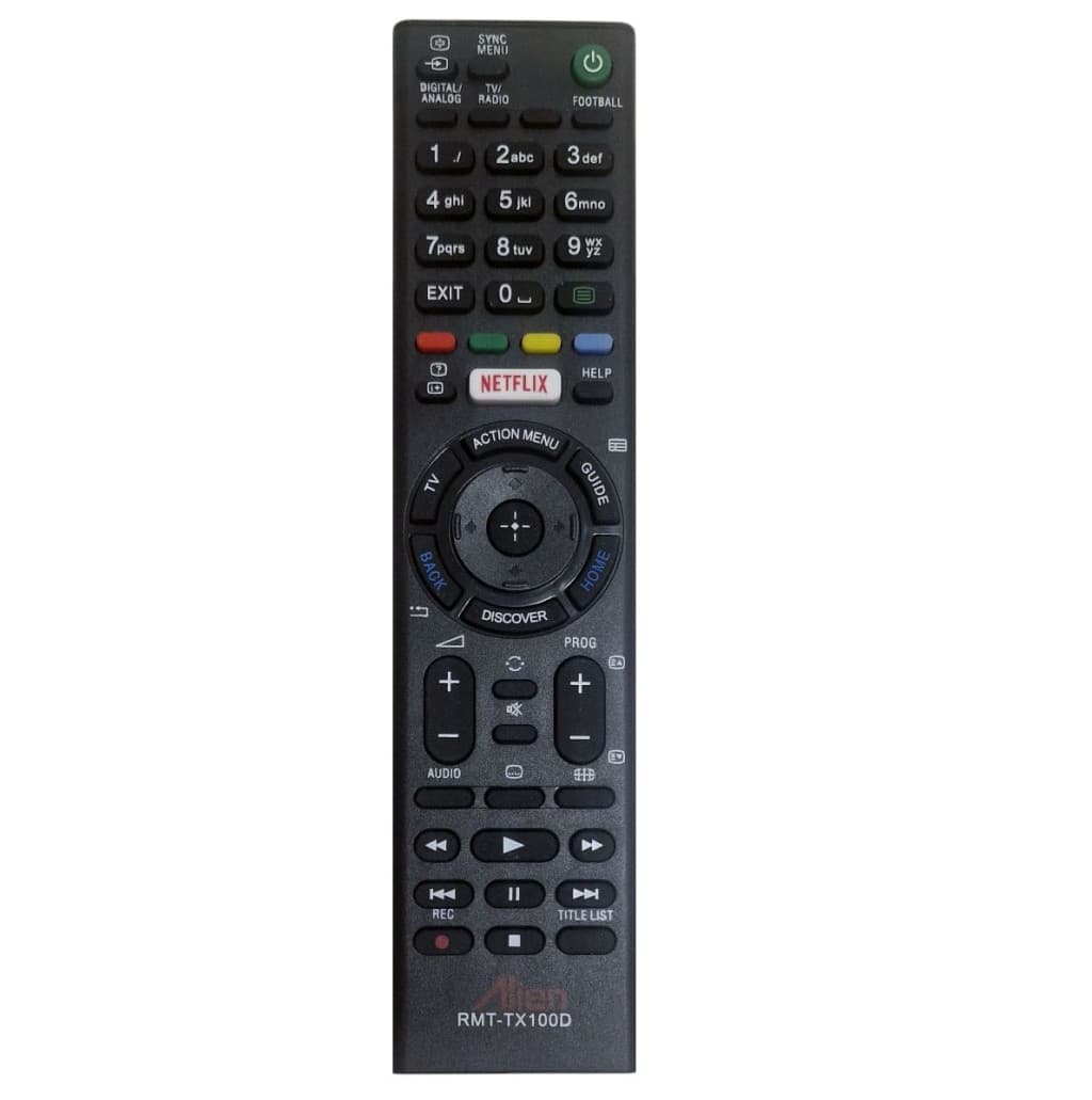 Telecomanda pentru Smart TV LCD/LED SONY, Alien RMT-TX100D