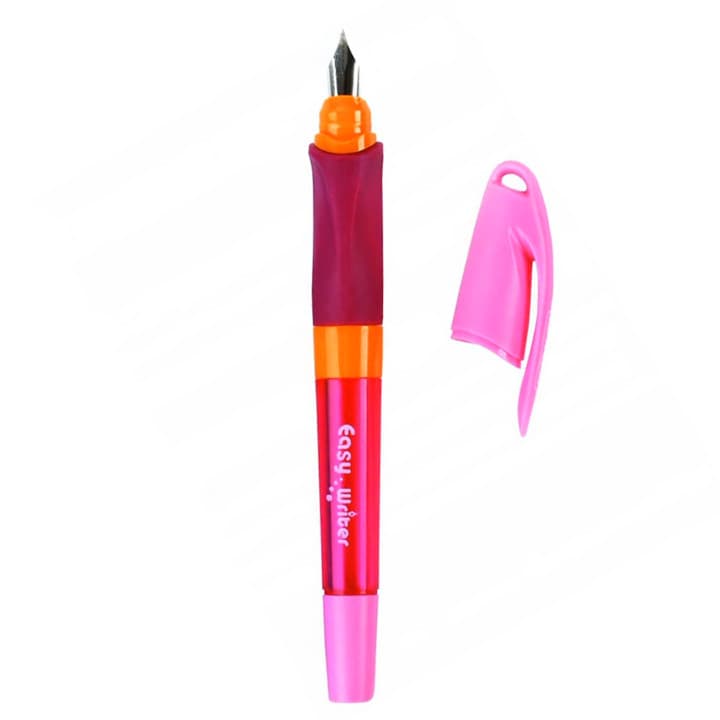 Stilou Keyroad Easy Writer KR971259, penita iridium, alimentare rezerve, grip ergonomic, corp plastic, roz