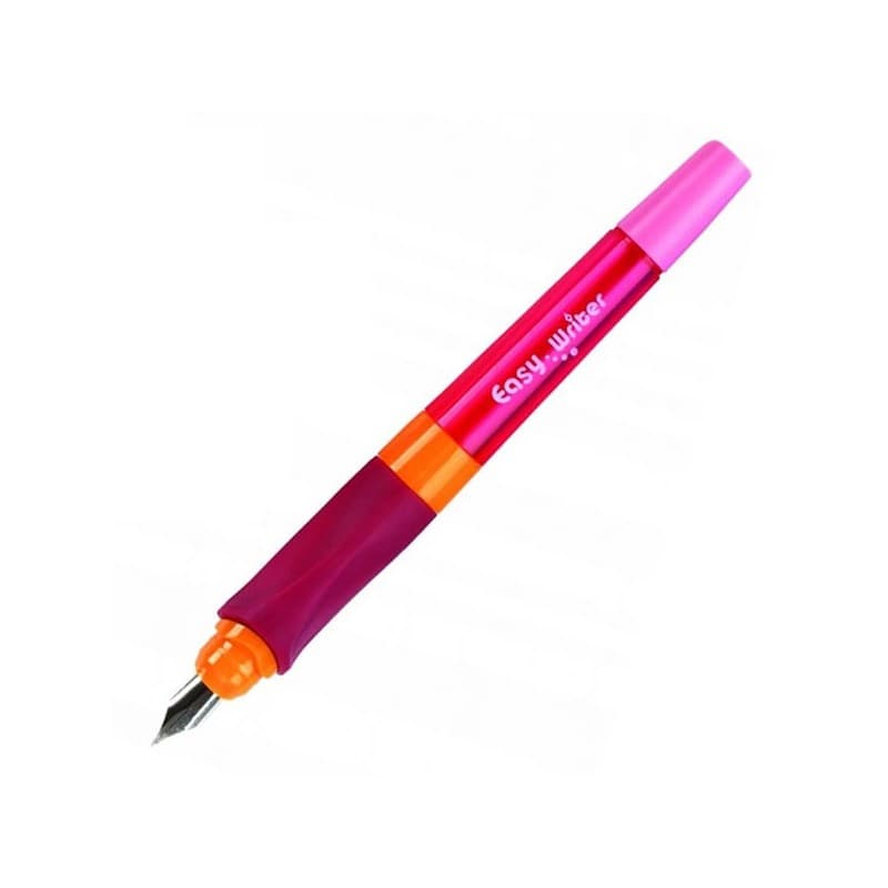 Stilou Keyroad Easy Writer KR971259, penita iridium, alimentare rezerve, grip ergonomic, corp plastic, roz — 2