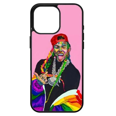 Husa protectie Apple iPhone 16 Pro Max, Colorful Aluminium TPU, design 6ix9ine 1
