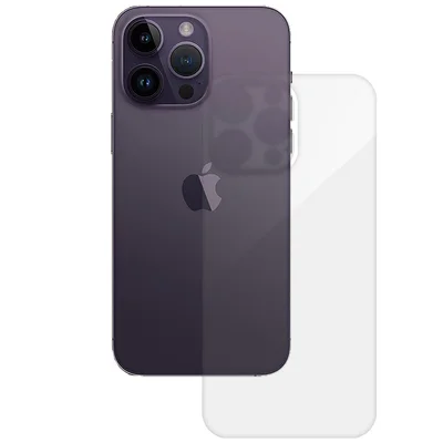 Folie Mata TPU Apple iPhone 14 Pro Max, BYRY® Hydrogel, ultra subtire, regenerabila - spate