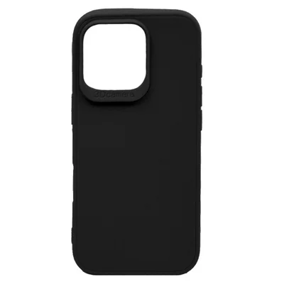 Husa protectie Apple iPhone 16 Pro Max, Matt TPU My Choice, silicon moale, neagra