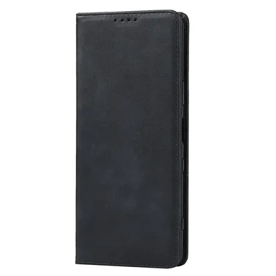 Husa Xiaomi 12T Pro, Elegant Book Case, inchidere magnetica, neagra