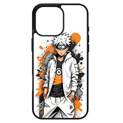 Husa protectie Apple iPhone 16 Pro Max, Colorful Aluminium TPU, design Naruto