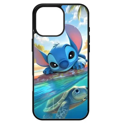 Husa protectie Apple iPhone 16 Pro Max, Colorful Aluminium TPU, design Stitch 3