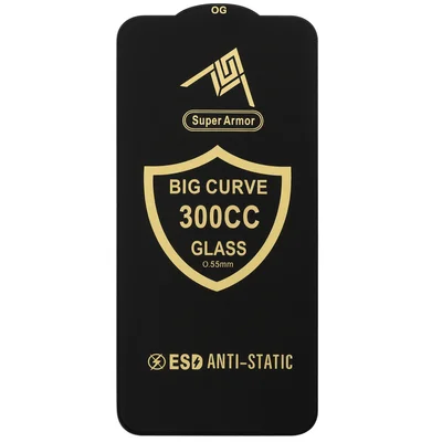 Folie de sticla Samsung Galaxy A13 5G, Big Curve 300CC, 0.55 mm, margini curbate, negre